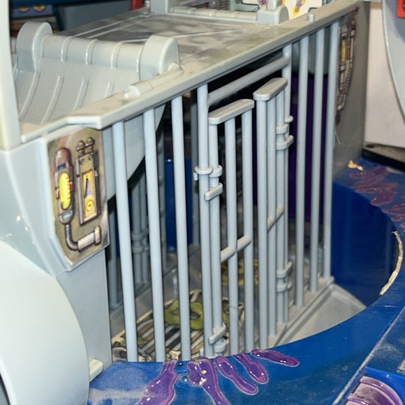 1990 Technodrome Mostly Complete Vtg TMNT Teenage Mutant Ninja Turtles Playset - Picture 9 of 13